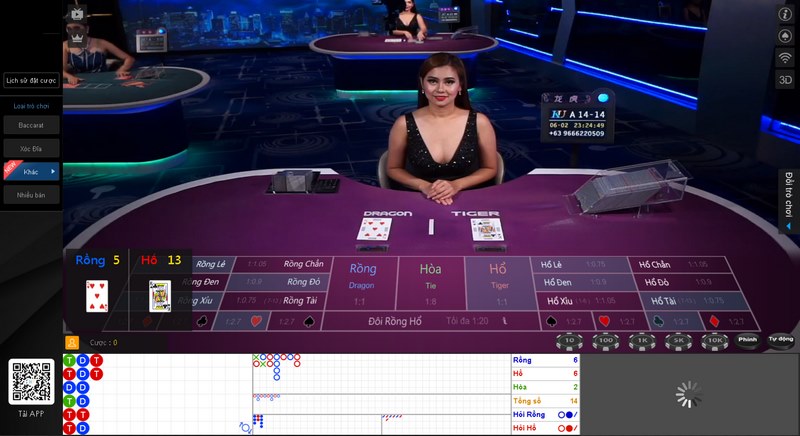 Bet thủ nên ghi nhớ cách tính điểm các lá bài trong game rồng hổ