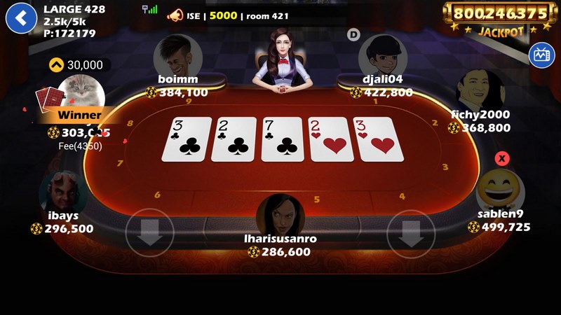 Luật lệ trong game poker dễ hiểu, kịch tính