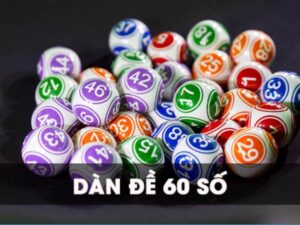 Dàn đề 60 số