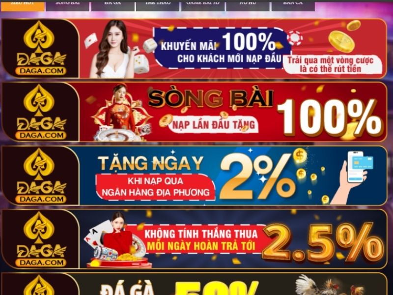 Vô vàn khuyến mãi hấp dẫn chào đón anh em khi tham gia Soi cầu 555 tại DAGA